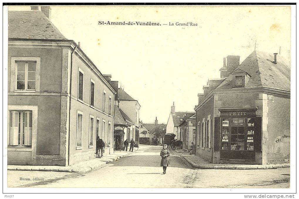 SAINT AMAND LONGPRE - La Grand Rue - Saint Amand Longpre