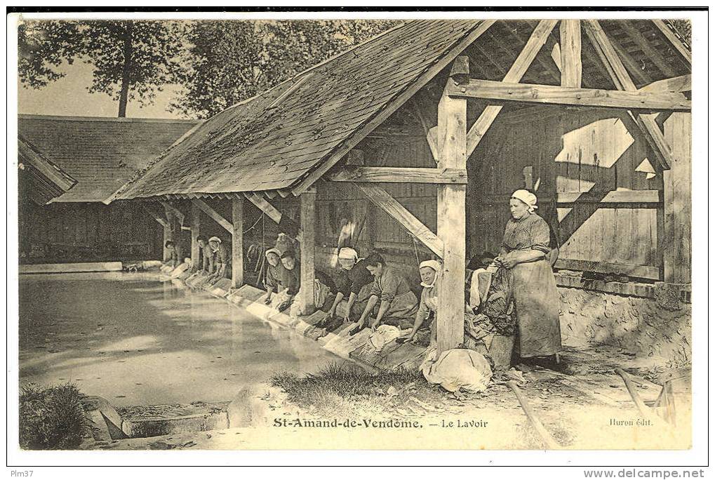 SAINT AMAND LONGPRE - Le Lavoir - Saint Amand Longpre