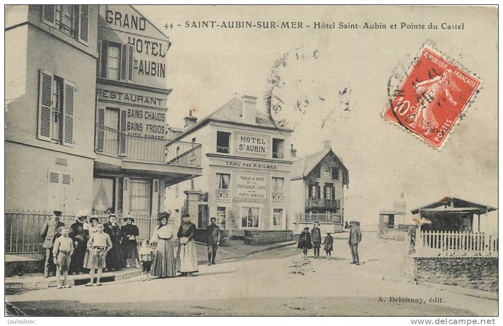 14 SAINT AUBIN SUR MER HOTEL SAINT AUBIN ET POINTE DU CASTEL - Saint Aubin