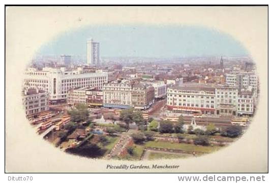 Piccadilly Gardens - Manchester - 196 - Viaggiata Formato Piccolo - Manchester