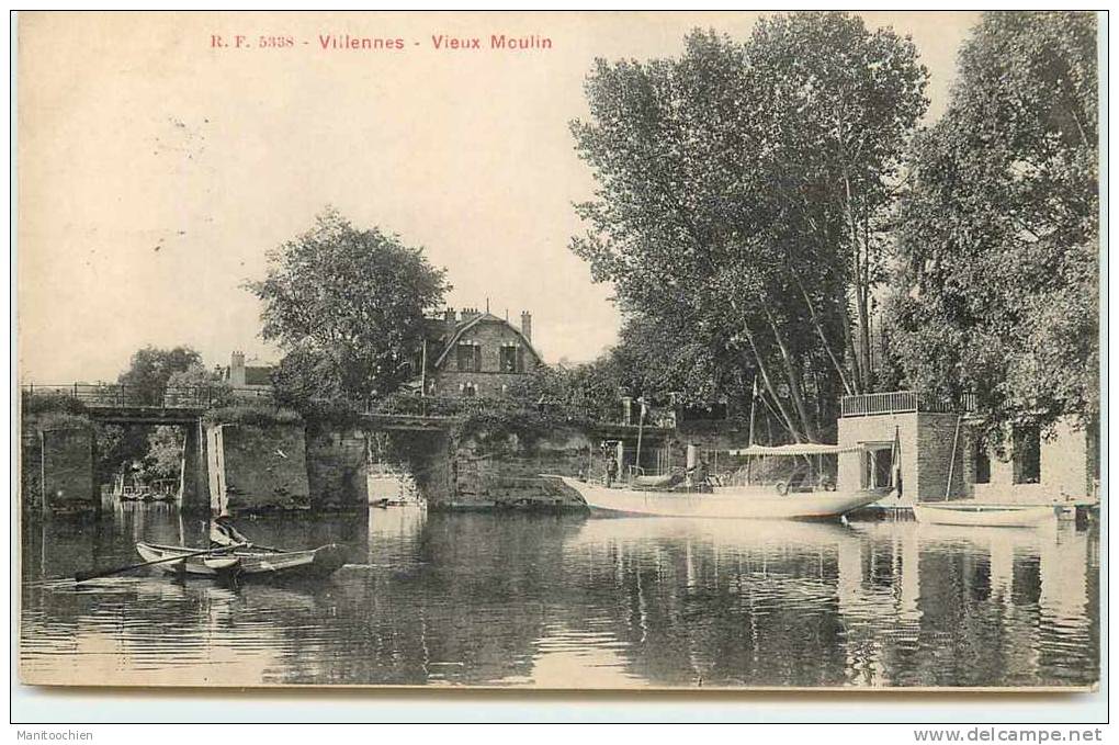 DEP 78 VILLENNES  SUR SEINE VIEUX MOULIN - Villennes-sur-Seine