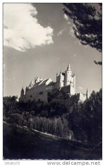 Segovia - Alcazar - 129 - Viaggiata Mancante Di Affrancatura - Formato Piccolo - Segovia