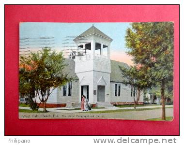 - Florida > West Palm Beach  Union Congregational Church 1914 Cancel==   ===  =ref 403 - West Palm Beach