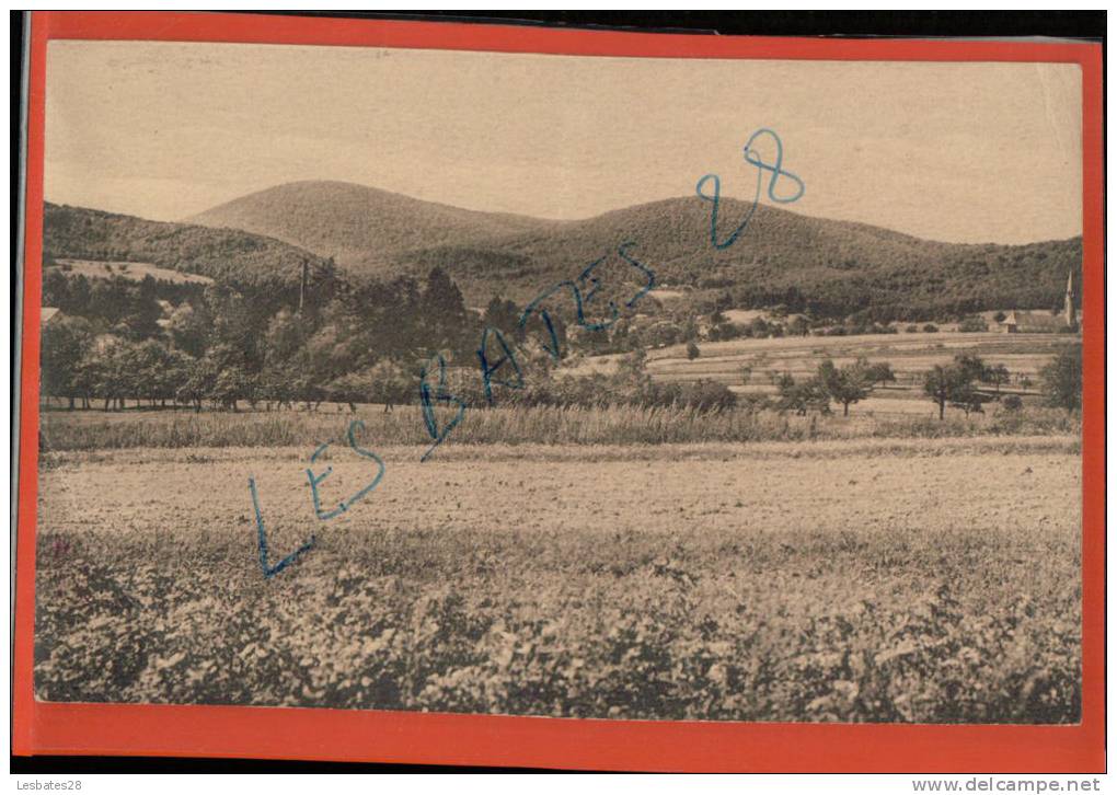 CPA 90.- ROUGEMONT.- LE CHATEAU.-Vue Générale Et Montagnes Des Vosges JAN-ALB-2012-0203 - Rougemont-le-Château