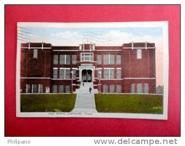 Texas > Clarksville  High School   1932  Cancel--- =ref 404 - Fort Worth