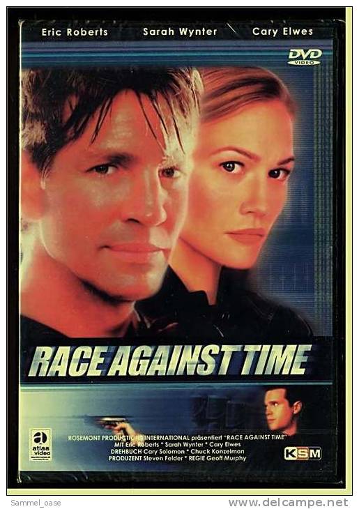 DVD  ,  Race Against Time  -  Mit Cas Anvar, Eric Roberts, Cary Elwes, Sarah Wynter, Diane Venora - Action & Abenteuer