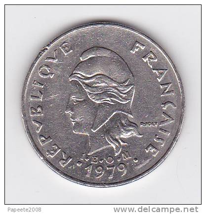 Polynésie Française / Tahiti - Pièce De 20 FCFP - 1979 - SUP - Polynésie Française