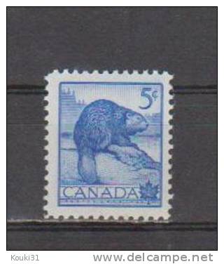 Canada YT 274 ** : Castor - Neufs