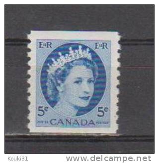 Canada YT 271a ** : Elizabeth II - Unused Stamps
