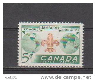 Canada YT 283 ** : Jamboree , Scoutisme - Unused Stamps