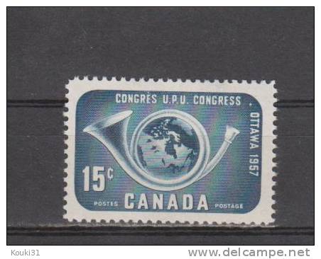 Canada YT 299 ** : UPU Et Cor De Chasse - Neufs