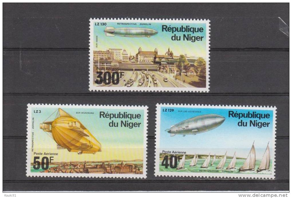 Niger YT PA 268/72 ** : Zeppelins - Zeppelines