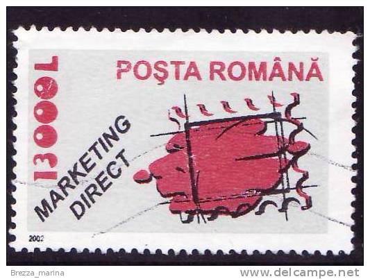 ROMANIA - 2002 - USATO - Marketing Direct - Used Stamps