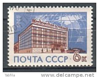 RUSSIA \ RUSSIE - 1963  - Batiment De La Post International - 1v Obl. - Karl Marx