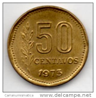 ARGENTINA 50 CENTAVOS 1973 - Argentina