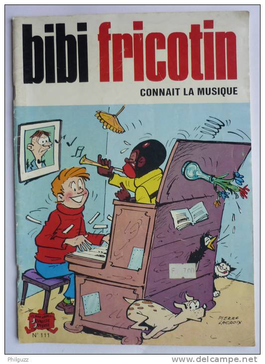 BIBI ET FRICOTIN 111 CONNAIT LA MUSIQUE (2) Pierre LACROIX - Bibi Fricotin