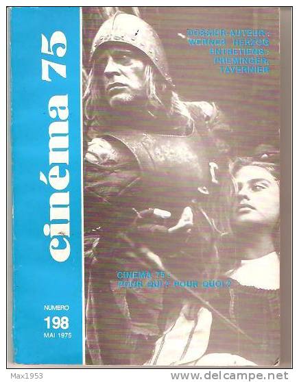 Cinéma 75 - N° 198 - Mai. - Preminger Tavernier - Cinéma