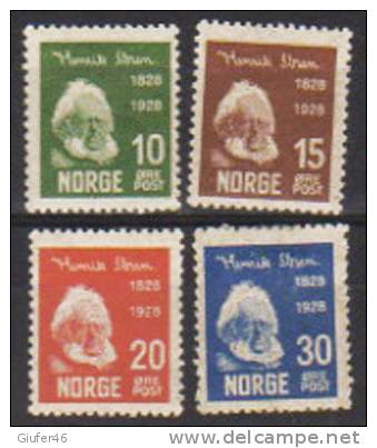 Norvegia - 1928 - Serie Completa 4 Val. - Nuova * - Nuovi