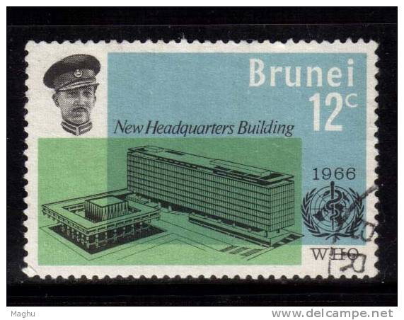 WHO Organization, Brunei Used 1966, W.H.O. - OMS