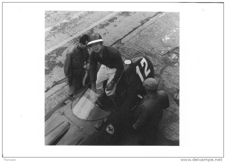 Mike Hawthorn  -  Ferrari  -  Italian GP  -  Monza  -  1958  -  CP - Grand Prix / F1