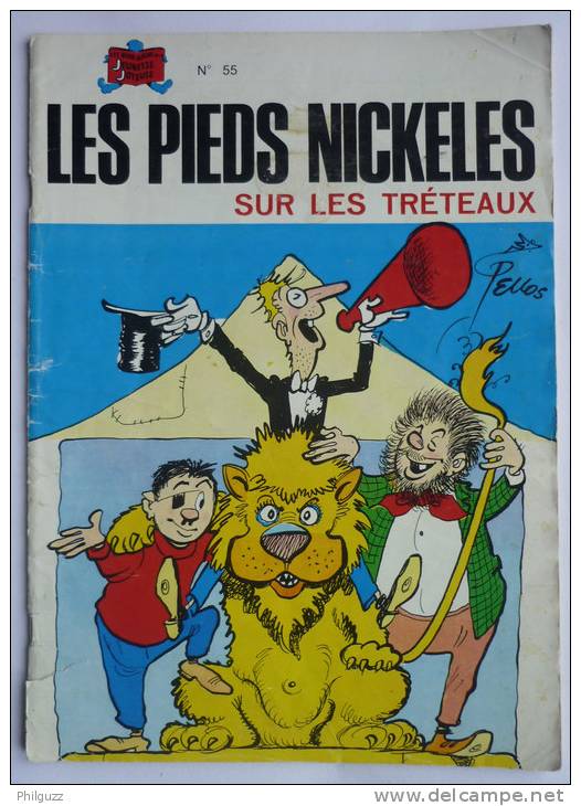 LES PIEDS NICKELES 55 SUR LES TRETAUX - SPE - PELLOS - Pieds Nickelés, Les