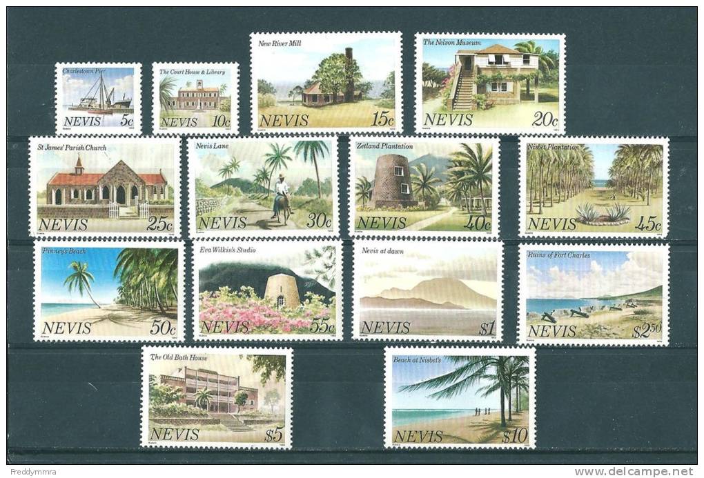 Nevis:  77/ 90 **  Millésime 1982 - St.Christopher-Nevis-Anguilla (...-1980)