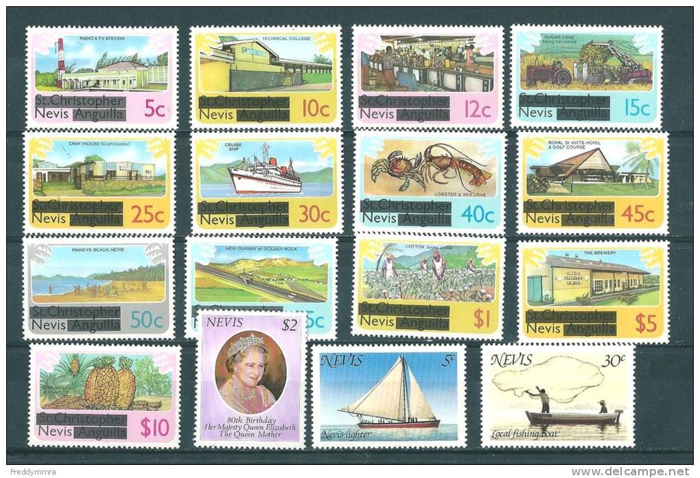 Nevis: 30/ 50 ** Année 1980 - St.Christopher-Nevis-Anguilla (...-1980)