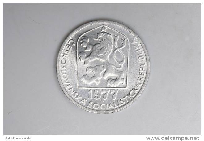 Czechoslovakia  - 5 Haleru - 1977 - Tschechoslowakei