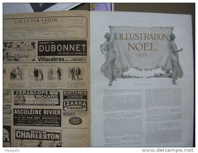 L’ILLUSTRATION 4161 SPECIAL NOEL 1922  2 Décembre 1922 - L'Illustration