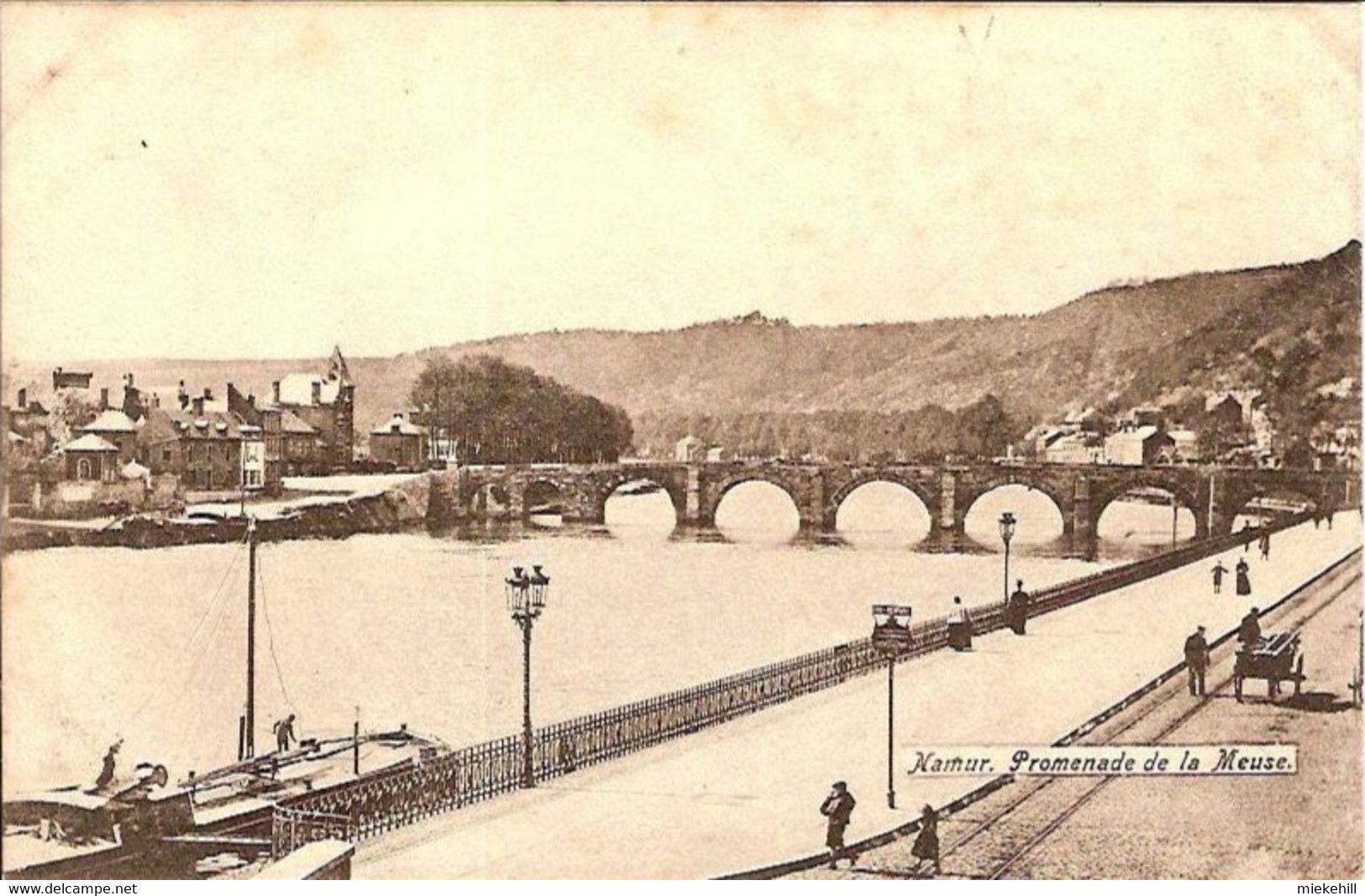 NAMUR-PROMENADE DE LA MEUSE -PENICHE - Namur