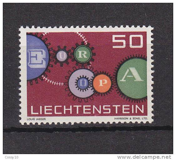 LIECHTENSTEIN  1961    N°354II  NEUF** - Usados