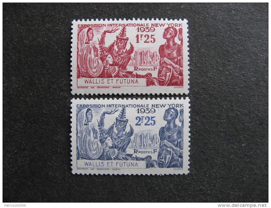 Wallis Et Futuna: TB  Paire N° 70 Et N° 71, Neufs X. Cote = 7 Euros. - Ongebruikt