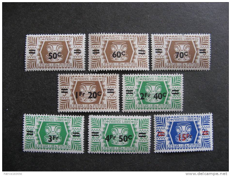 Wallis Et Futuna:  TB Serie N° 148 Au N°155, Neufs X . - Neufs