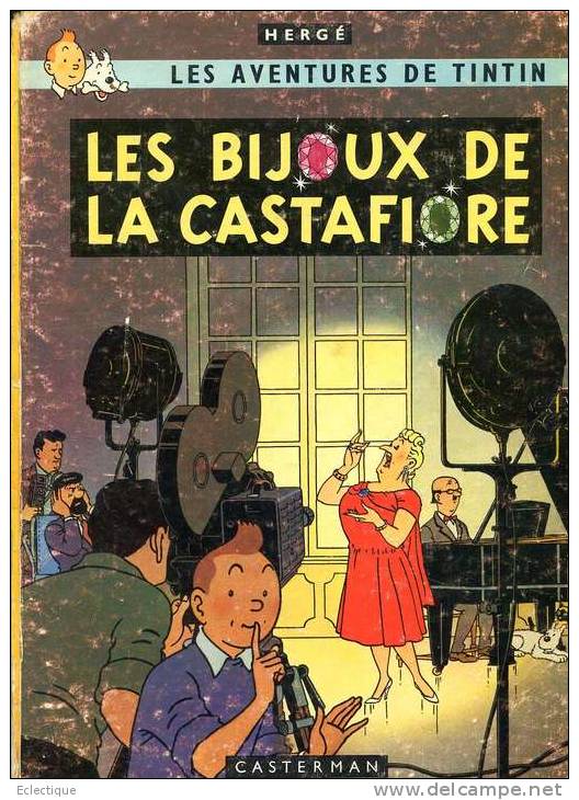 Tintin : Les Bijoux De La Castafiore EO 1963  En L'état - Hergé
