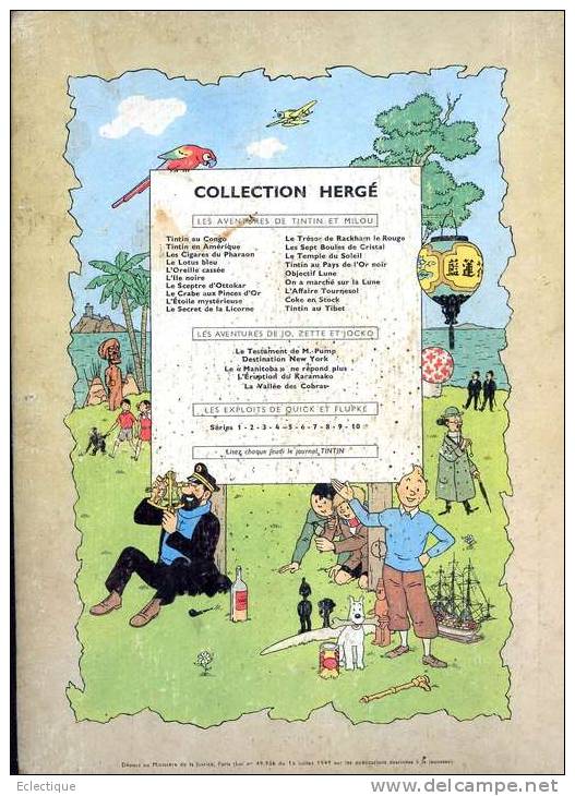 Tintin Au Tibet Réed. B31 1962 - Hergé