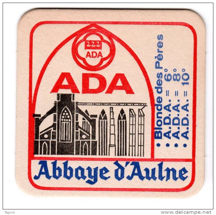 Belgique Abbaye D´Aulne - Beer Mats