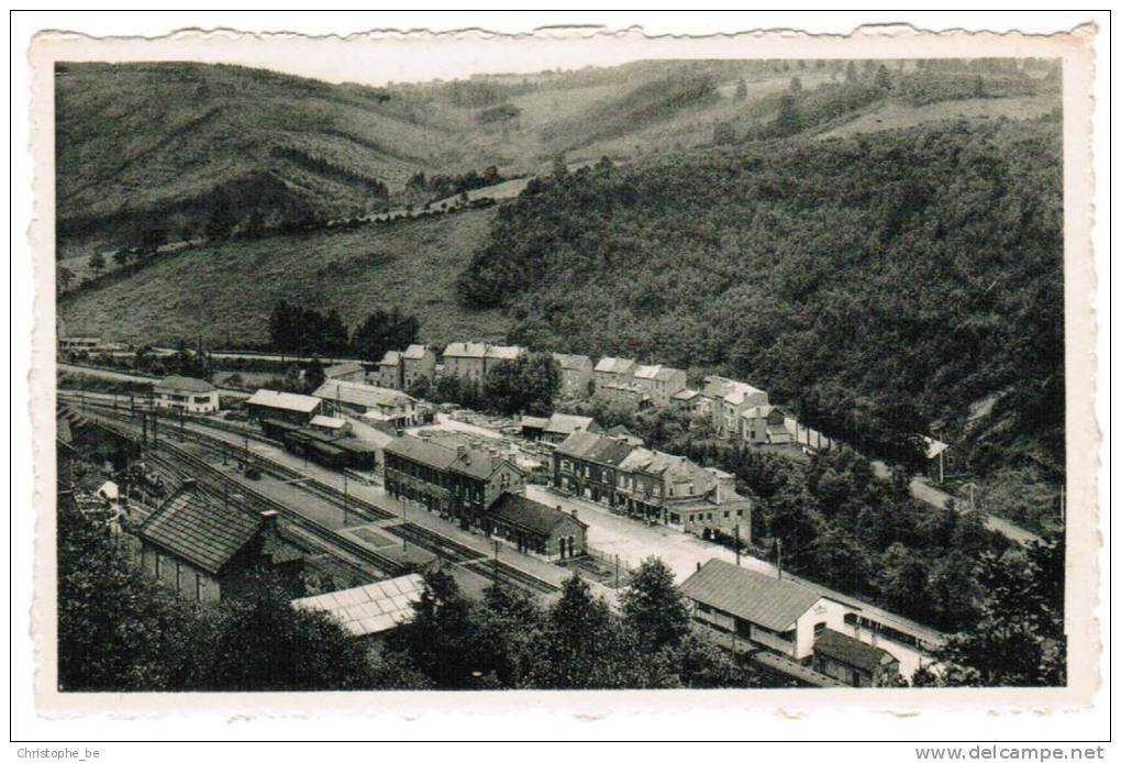 Trois Ponts, Un Panorama Vers La Gare (pk3421) - Trois-Ponts