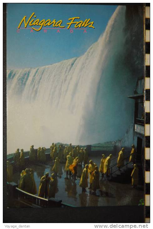 CANADA UNDER THE FALLS NIAGARA FALLS CHUTE DU NIAGARA - Moderne Ansichtskarten