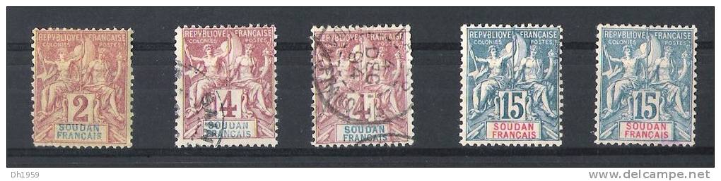 LOT COLONIES SOUDAN FRANCAIS - Sonstige & Ohne Zuordnung