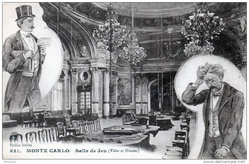 MONTE-CARLO - Salle De Jeu (veine Et Deveine) - Spielbank
