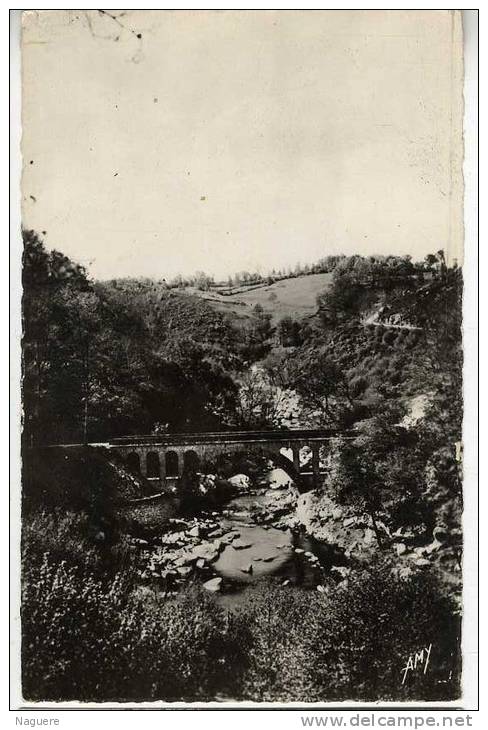 15  MODOUR  -  LE PONT DU MODOUR  -  CPSM 1940 / 50  -  NOTRE CANTAL - Autres & Non Classés