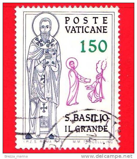 VATICANO - 1979 - Usato - 16º Centenario Della Morte Di San Basilio Il Grande - 150 L. • San Basilio Legislatore - Oblitérés