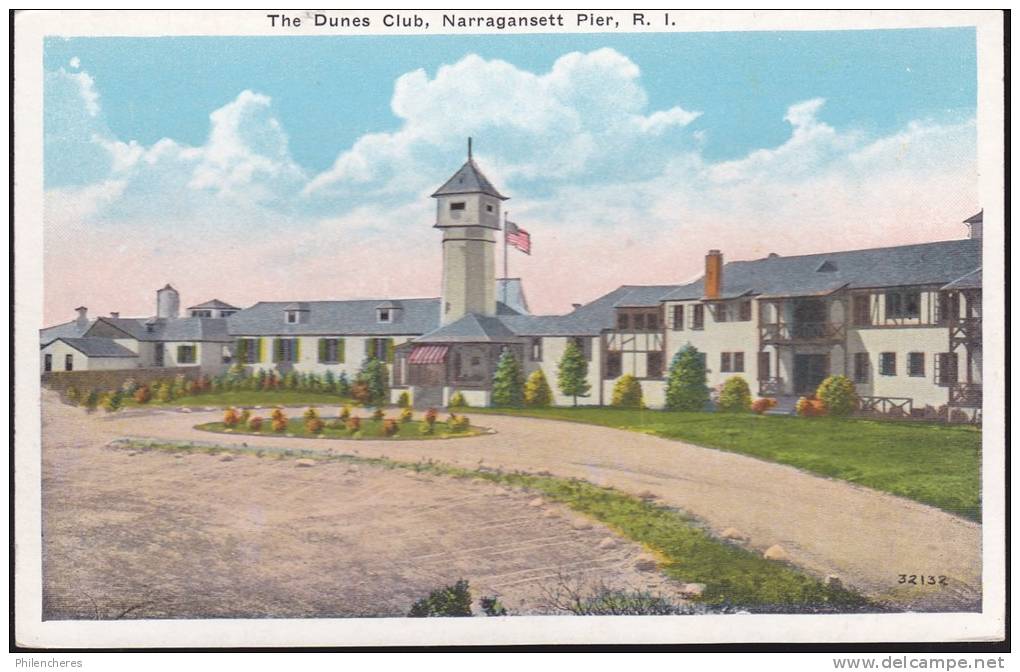 CPA - (Etats-Unis) Narragansett Pier, The Dunes Club - Autres & Non Classés