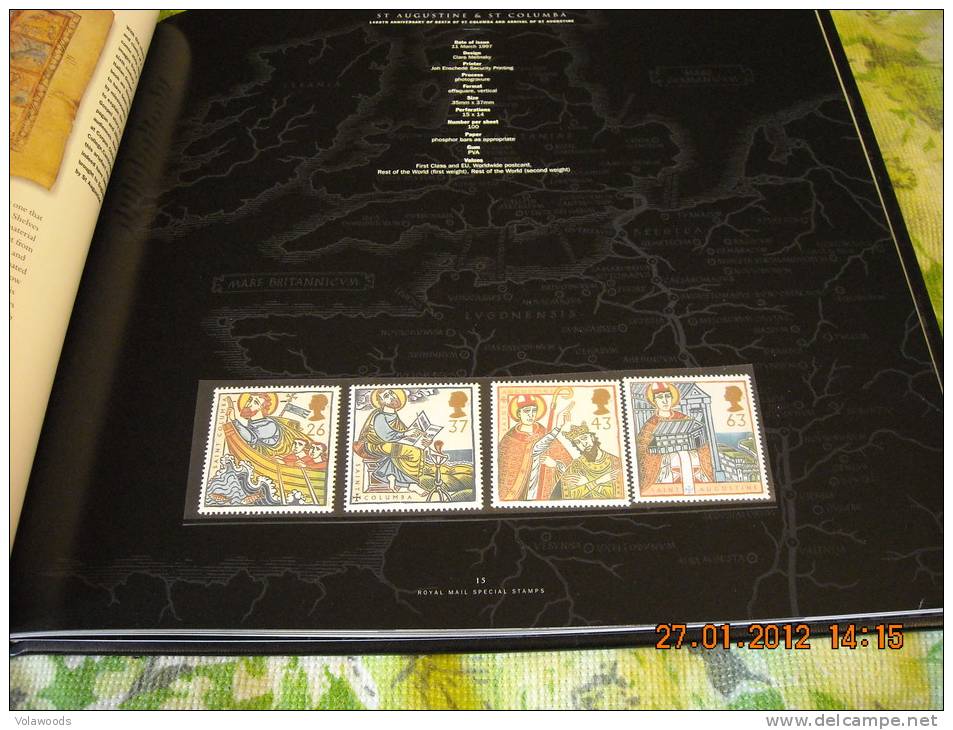 Regno Unito - Splendido Libro "Royal Mail Special Stamps" Solo Commemorativi 1997 - Sammlungen