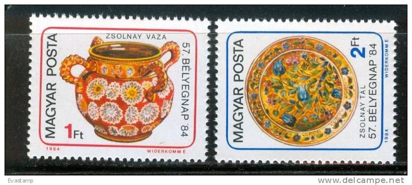 HUNGARY - 1984. 57th Stampday Cpl.Set MNH! - Neufs