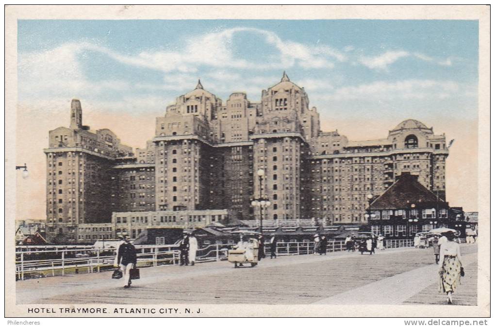 CPA - (Etats-Unis) Atlantic City - Hotel Traymore - Atlantic City