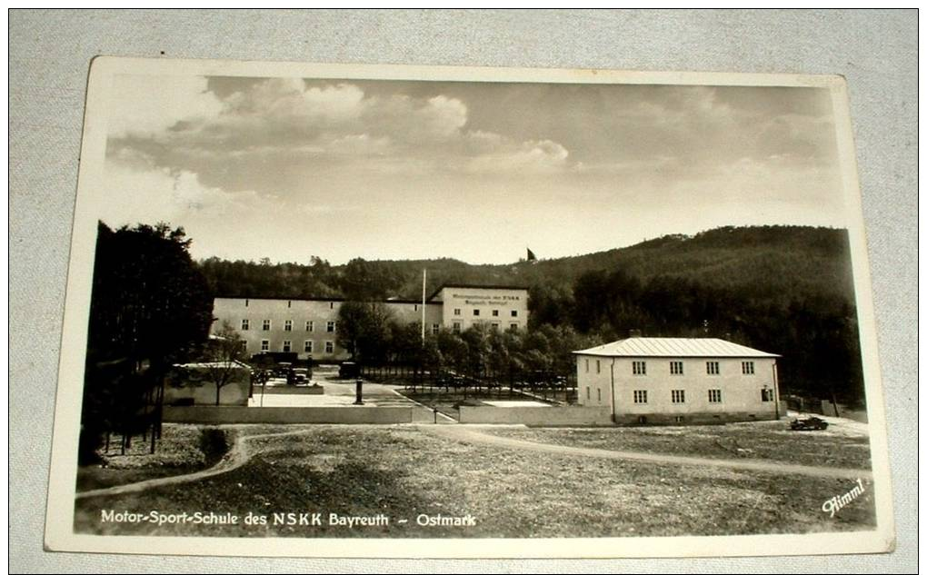 AK Motor-Sport-Schule Des NSKK Bayreuth-Ostmark, Gelaufen 1935 - Bayreuth