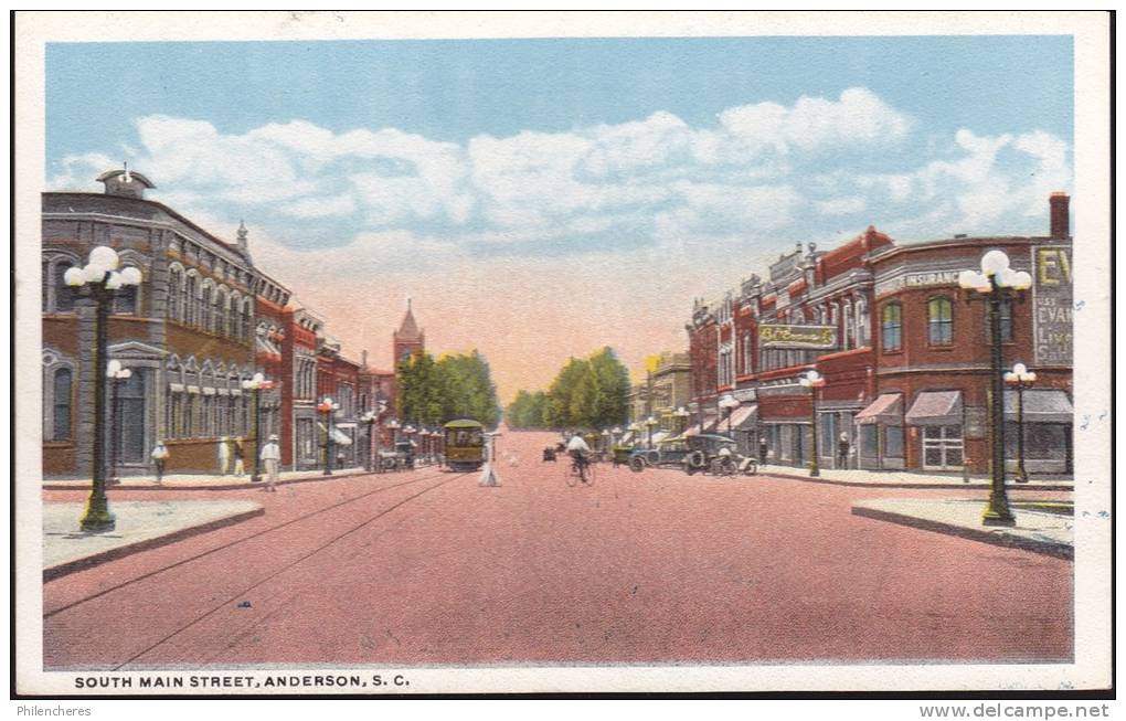 CPA - (Etats-Unis) Anderson - South Main Street - Anderson