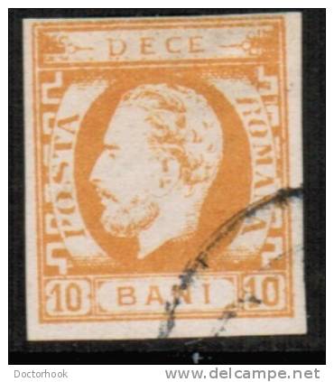 ROMANIA   Scott #  44  VF USED - 1858-1880 Moldavia & Principato