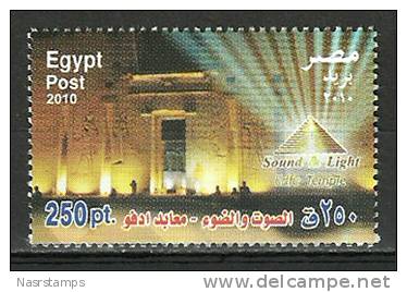 Egypt - 2010 - ( Sound & Light - Edfu Temple ) - Pharaohs - MNH (**) - Egittologia